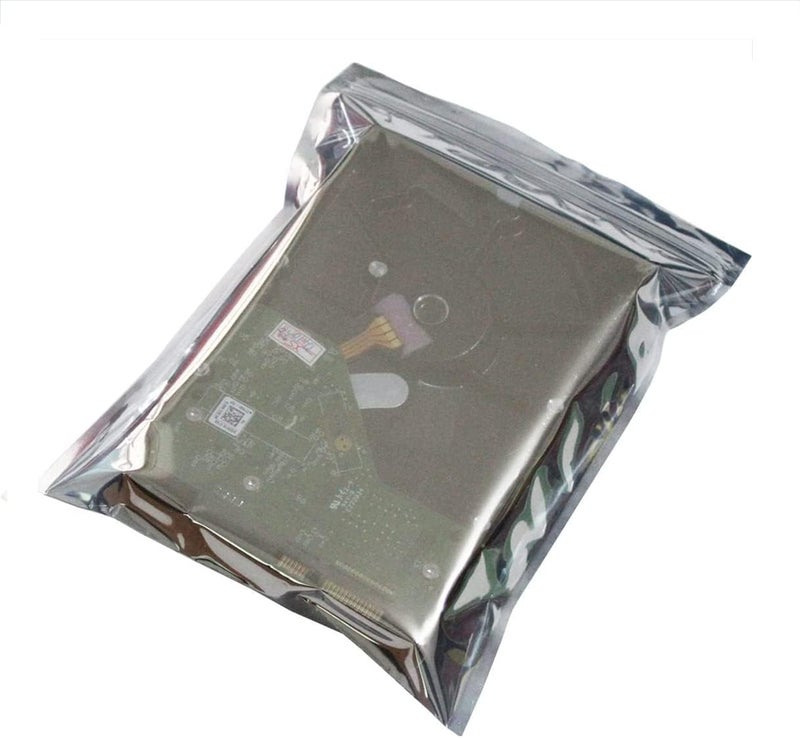 Mobudy Antistatic Bags ESD Shielding Bag with Anti-Static Labels for Hard Drive SSD HDD Motherboard Video Card RAM Electronic Devices (100pc ziplock 4 * 6 in) - Image 5